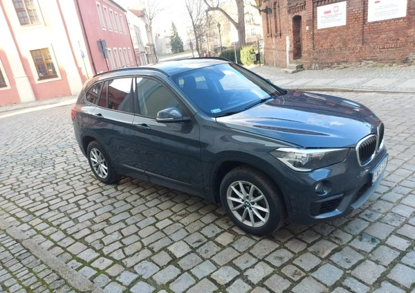 BMW X1 cena 77500 przebieg: 84000, rok produkcji 2017 z Wschowa małe 667